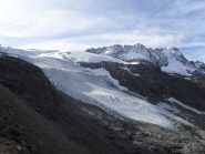 il ghiacciaio  visto dal bivacco Money