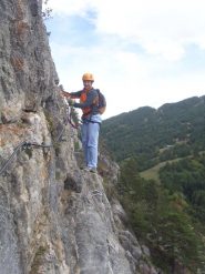 10 - Arlina su uno dei tratti in traverso