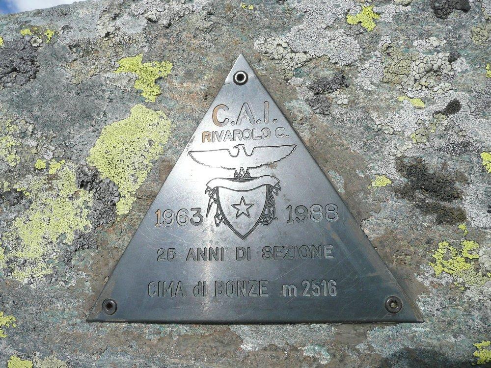 Targhetta della Bonze