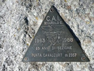 Targhetta Cavalcurt