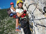 Mattia e Luisa in azione