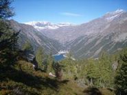 panoramica verso il lago di Ceresole Reale