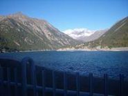 diga e lago di Ceresole Reale