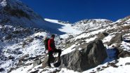 Stelvio lungo la morena del Ghiacciaio di Percia (26-9-2010)