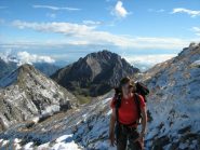 quasi in cima al grignone con Grignetta sullo sfondo