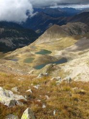 I laghi di Prals visti dalla Cima di Paranova