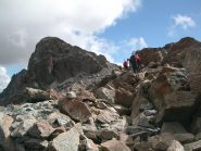 In vista della cima