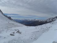 panorama dal colle sul lato Italiano