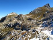 Lo Scarasson a sx e il Castello delle Aquile a dx