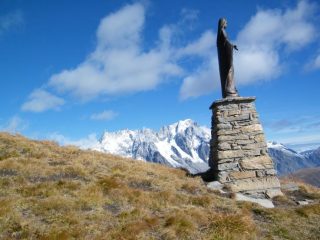 La Madonnina e le Jorasses