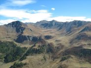 panorama dalla cima verso la Dormilleuse