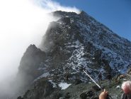 col Fussy, giochi di nebbie sulle creste