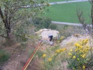 Roberta riprende dimestichezza con le calate