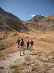 verso il Col des Estronques
