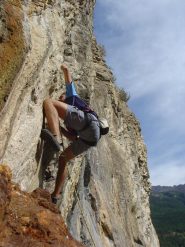 6c+ con passaggio duro in partenza