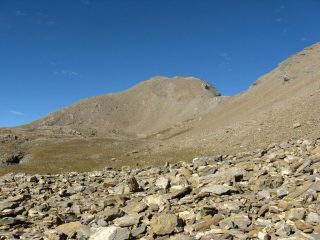 in vista della cima