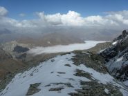 dalla cima: la nebbia al colle del Piccolo Moncenisio