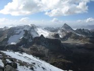dalla cima: verso il Sommeiller e Rognosa d'Etiache