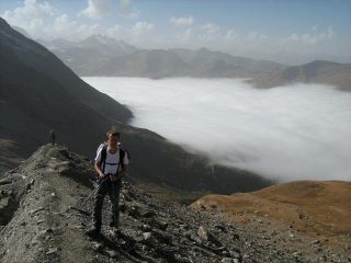 salita verso il rifugio