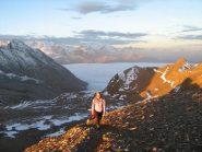 salendo sul versante Sud
