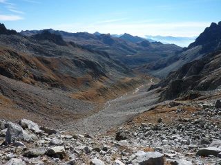 valdeserta da base ghiacciaio