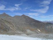 la punta Rossa,la Nera e la Grivola tutte pulite nel versante Sud-Est