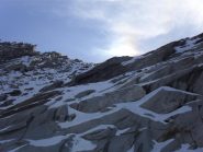 il colletto sotto il quale mi sono fermato