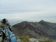 Vista verso il Saben dalla cima