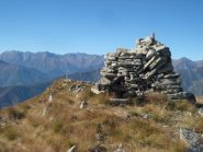 in cima al Bocciarda