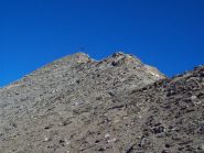 cresta-fare attenzione allo sfasciume e all'esposizione