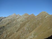 La cresta che va dal Vallone al Colombo