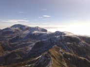 il mongioie con la prima neve