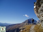 salendo con vista sulla ferrand
