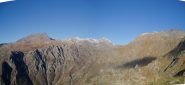 panoramica con niblè ferrand rocca d'ambin e tre denti d'ambin