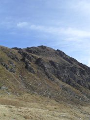 il monte Paglietta visto dal ricovero di fortuna