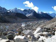 Ghiacciaio del Khumbu verso Lobuche