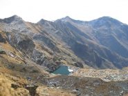 Panorama su Lago della Verdassa con Verzel e Quinzeina