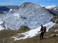 Verso la Cima Ovest 1704 m.