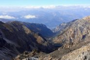 panorami osservati dalla cima : il Vallon d'Escreins (23-10-2010)