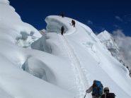 Crepacci lungo il percorso