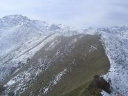Dal Bric Castea verso Costa Artesin a Bec Baral