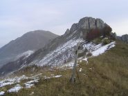 Dal colle tra Bric Castea e Costa degli Artesin, vista verso Nord