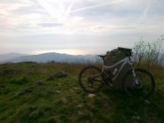 vetta dell'acquarone, vista verso imperia