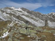 La sommità di Cima Vallone con Cima di Bonze sullo sfondo