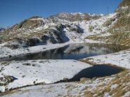 Lago con sfondo la Rosa dei Banchi