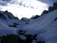 spunta il sole alla Porta Marguareis