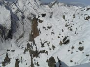passaggio di cresta con vista sul vallone Planaval