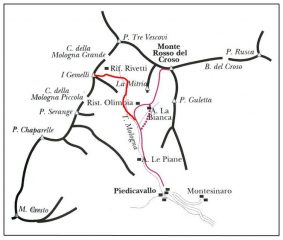 Cartina itinrario