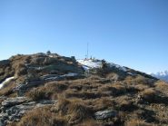 Arrivo alla cima del Monte Soglio