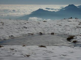 mare di nuvole verso Sud